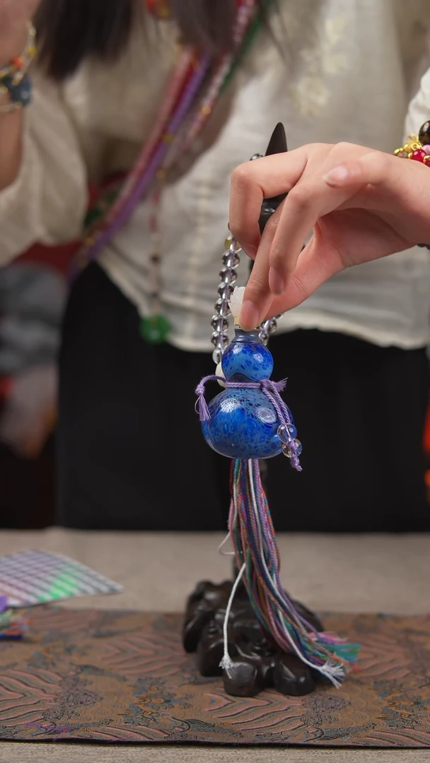 玖澄出品文创漆艺葫芦国风配饰