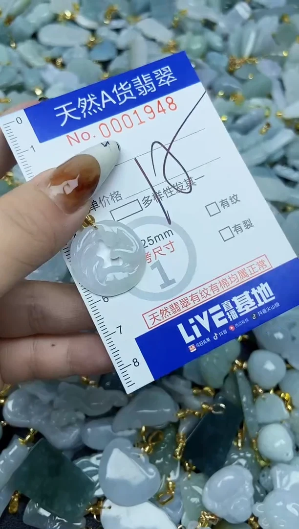 【闪购商品】翡翠颈饰未镶嵌天然A货翡翠