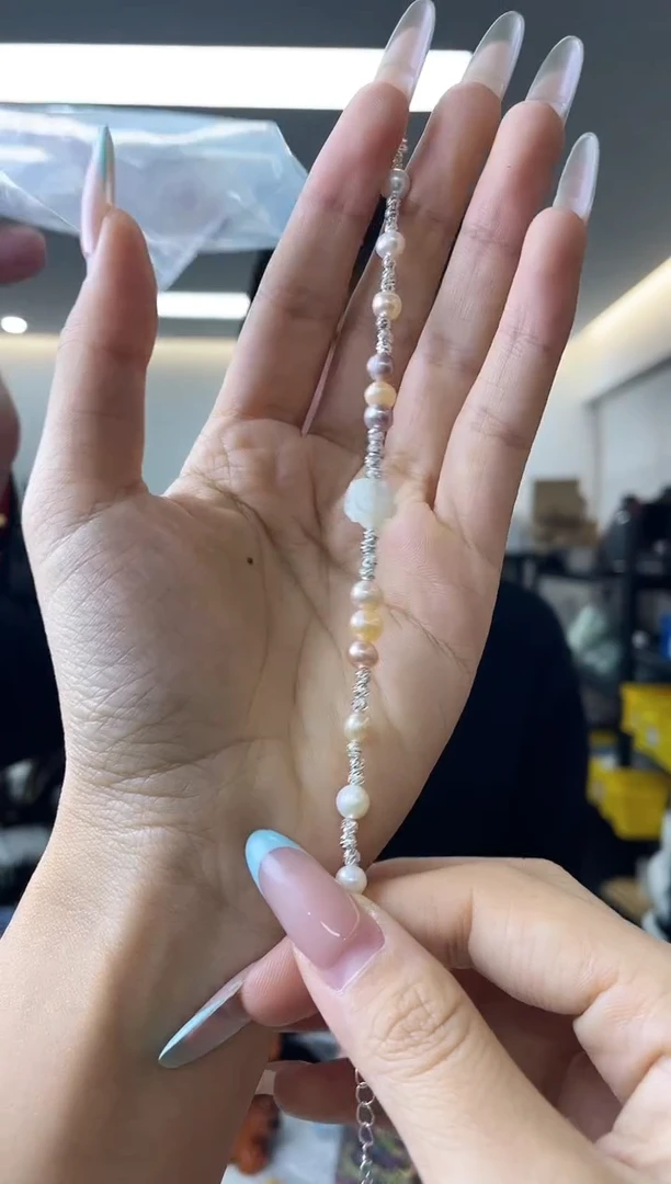 未镶嵌手链淡水珍珠（多样性发一件）