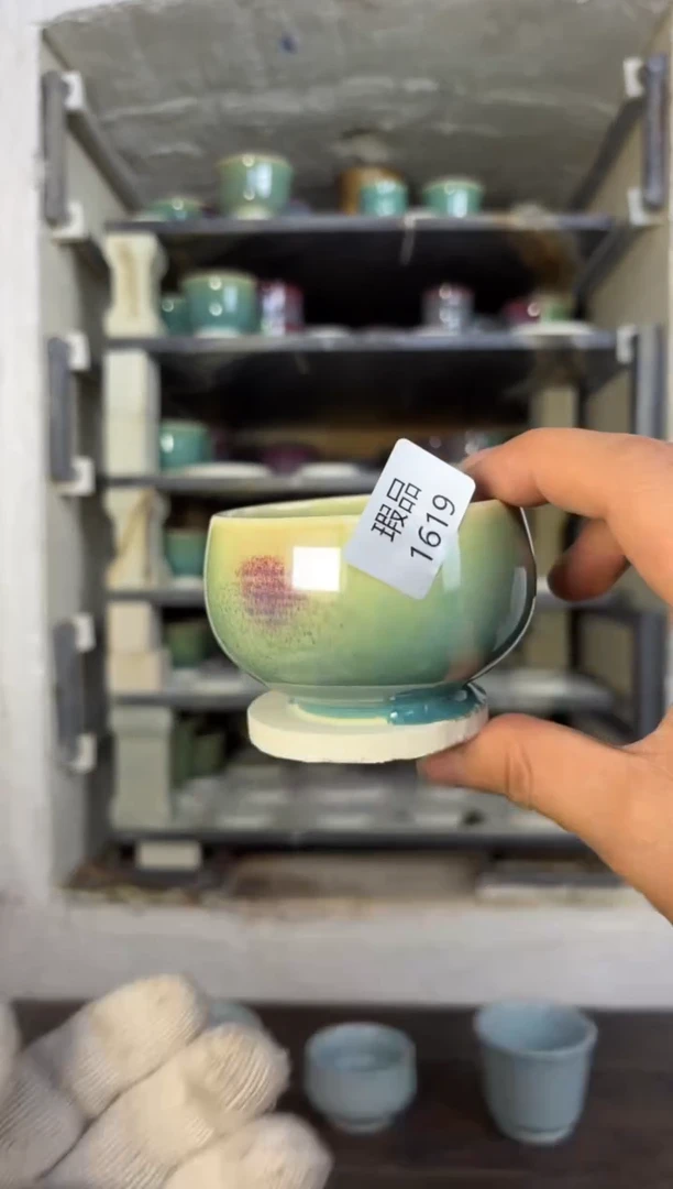 【闪购商品】摆件钧瓷窑变精品茶器