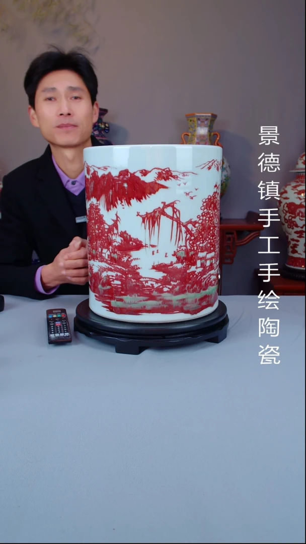 陶瓷景德镇手工手绘陶瓷60