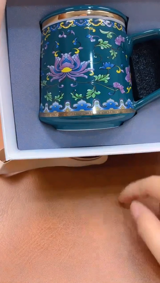 陶瓷茶具摆件旅行套组