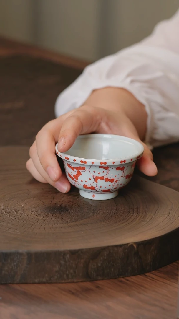 景德镇手绘茶杯茶杯茶杯