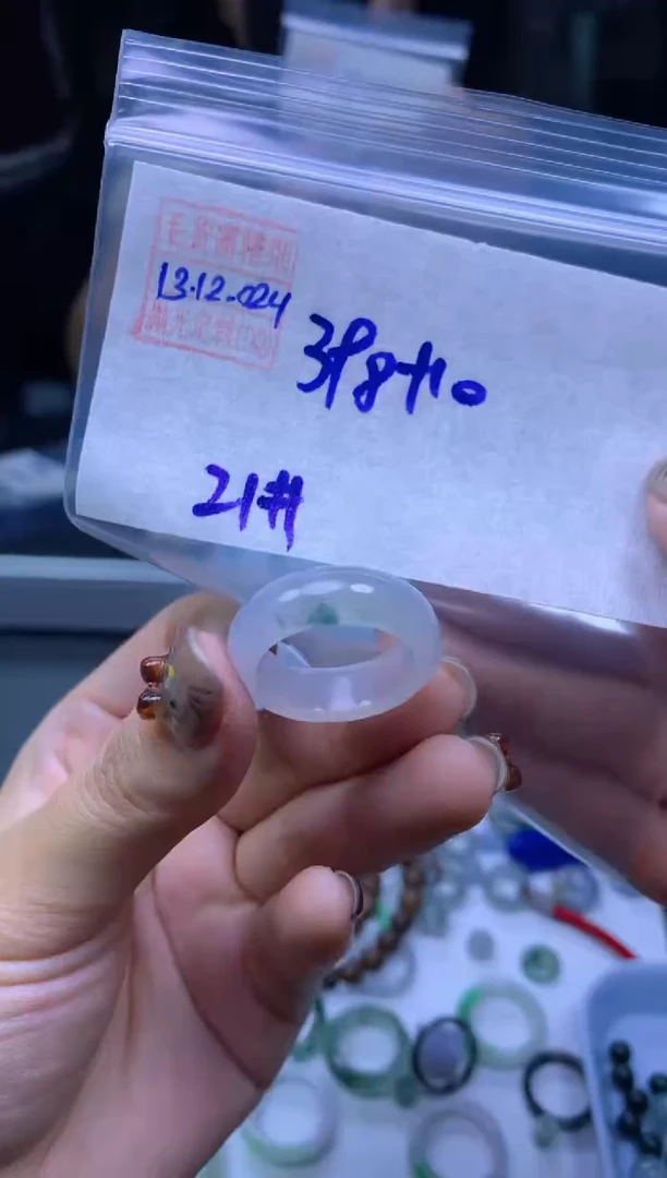 未镶嵌定制翡翠翡翠408元21#毛货需精细抛光024