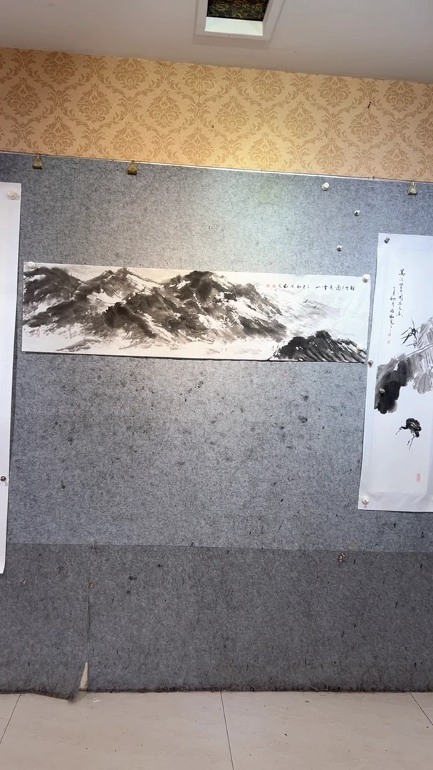 国画如*夫张自学水墨画38