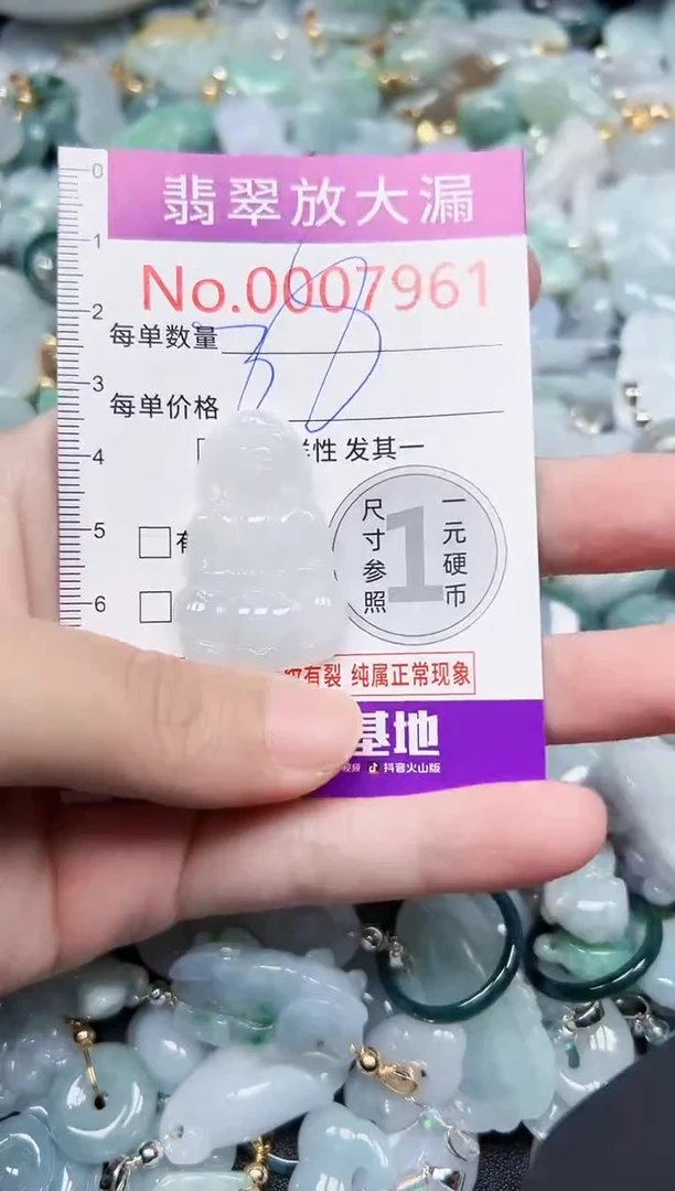 颈饰未镶嵌翡翠7961