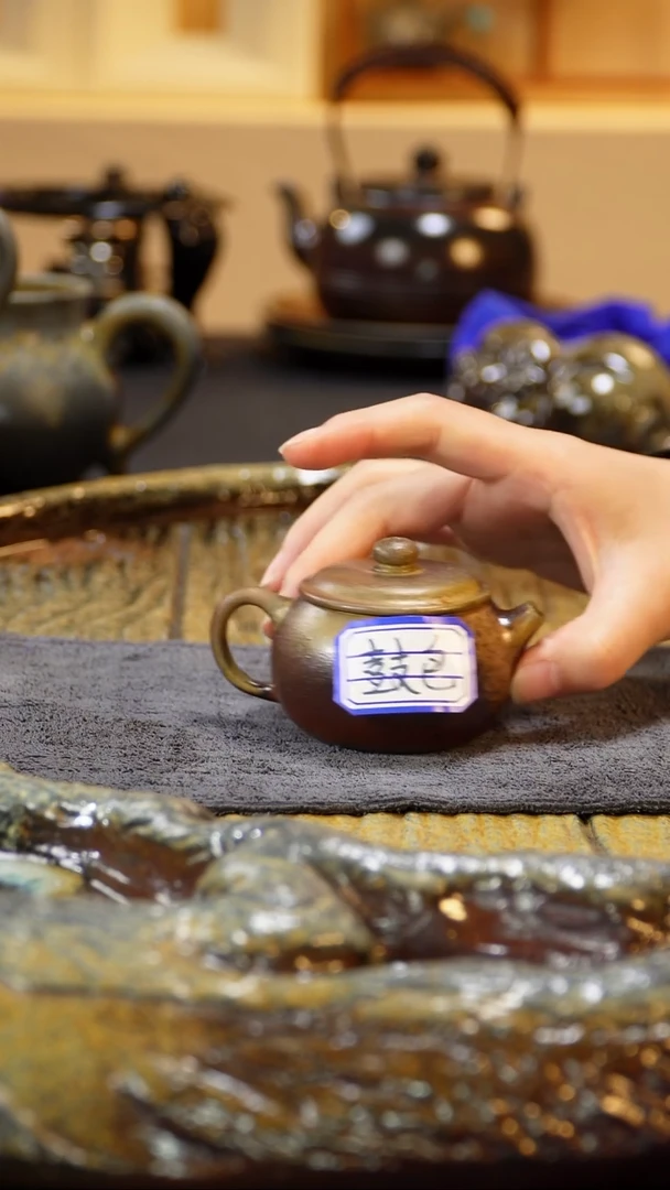 紫砂柴烧A*C纯自然柴烧80毫升