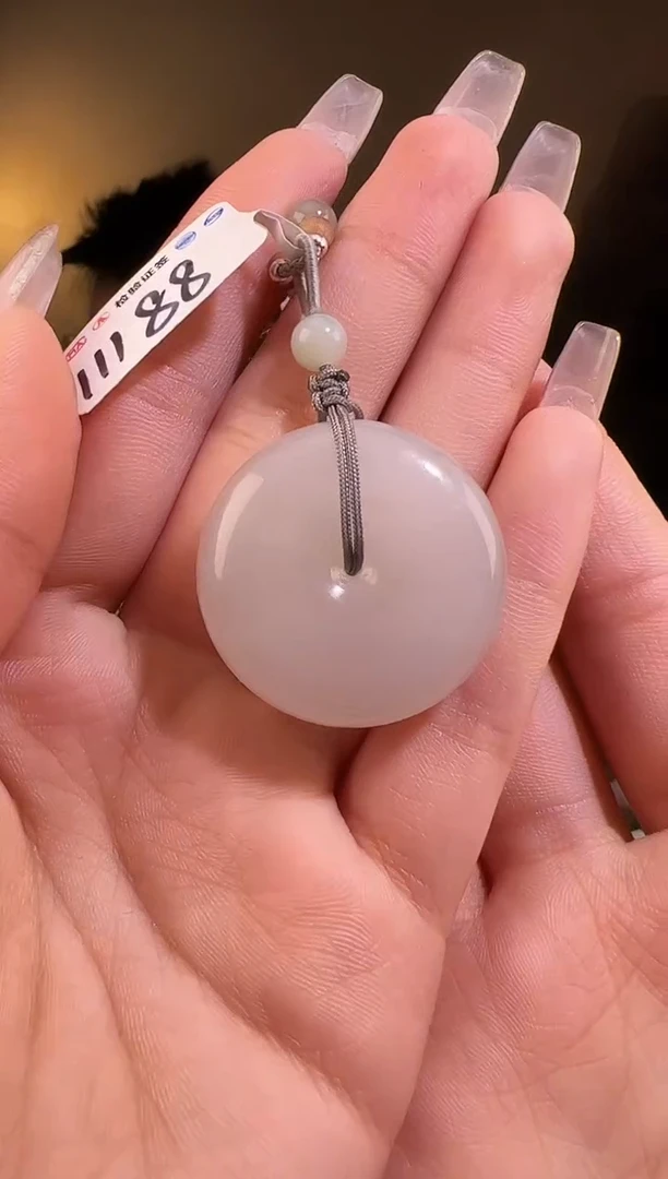 【闪购商品】和田玉颈饰未镶嵌扣11188