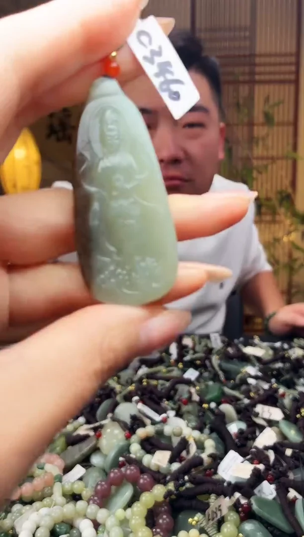 颈饰未镶嵌和田玉多样性发货，拍一发一