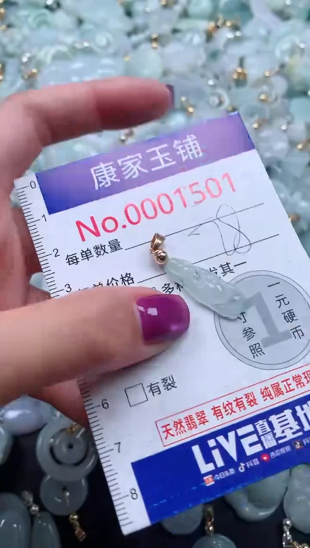 颈饰未镶嵌翡翠1501