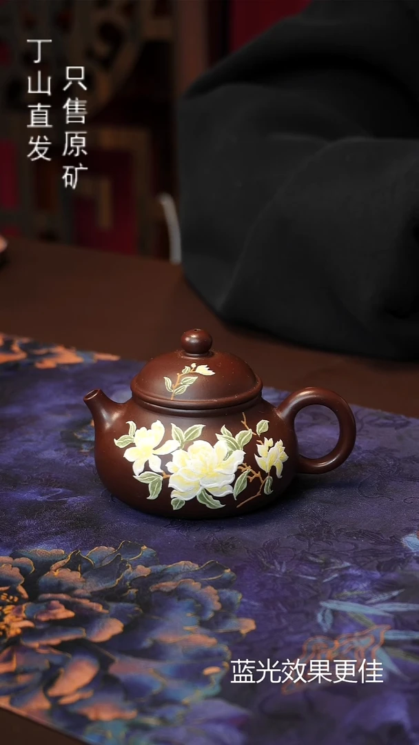 紫砂其他140ML紫泥容天壶