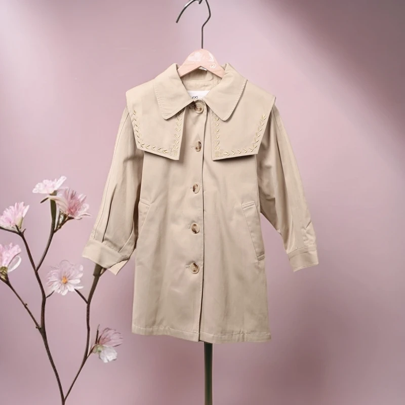 A5-421宝儿童春秋休闲风衣外套(1211317)