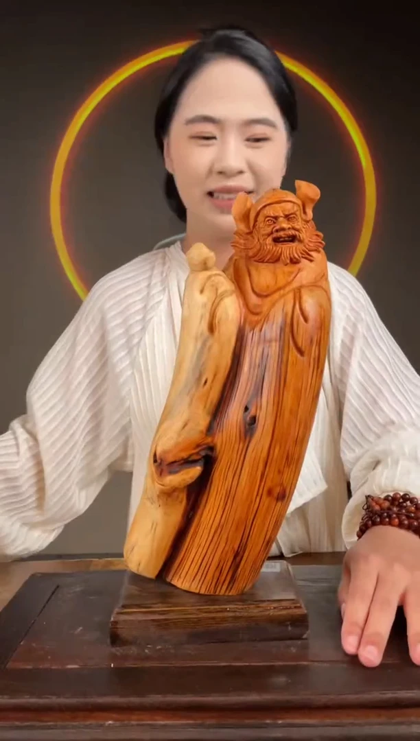 柏木（崖柏）手工摆件,先抢先得! 编号:141