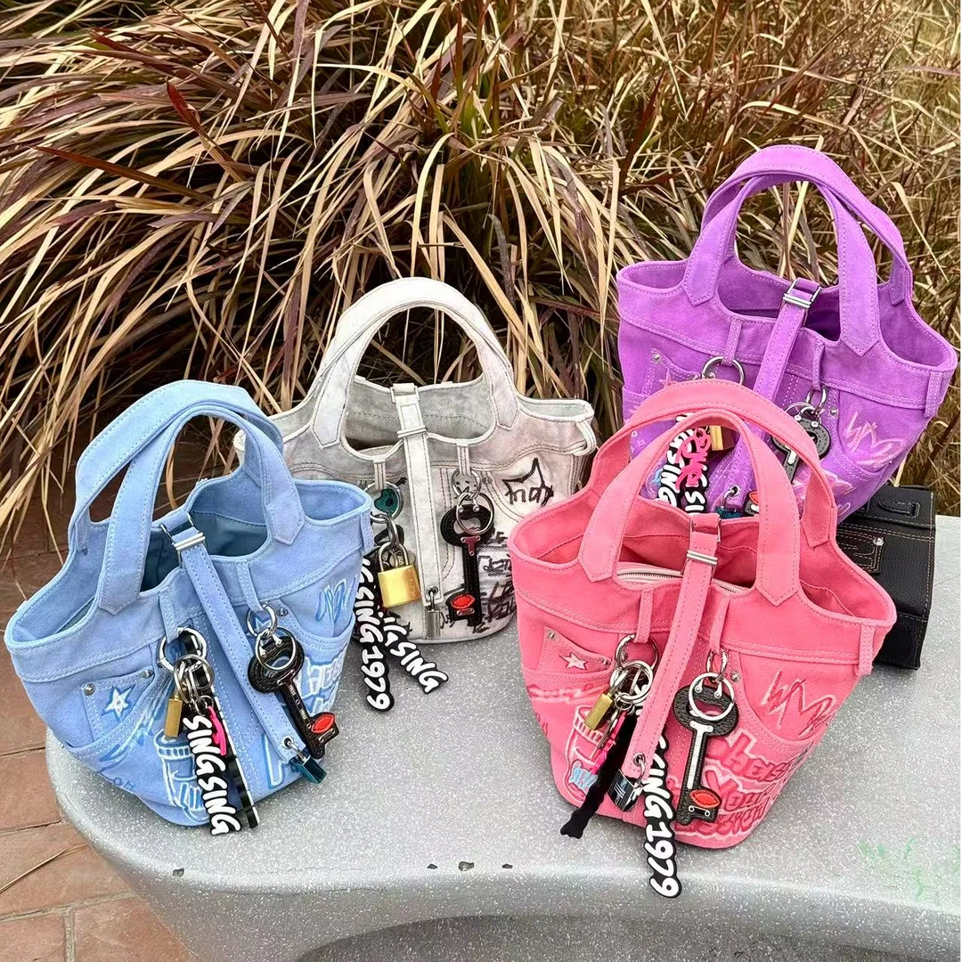 （ 超流行&风格档案）SINGSING1979正品小众设计师原创全手工手绘包