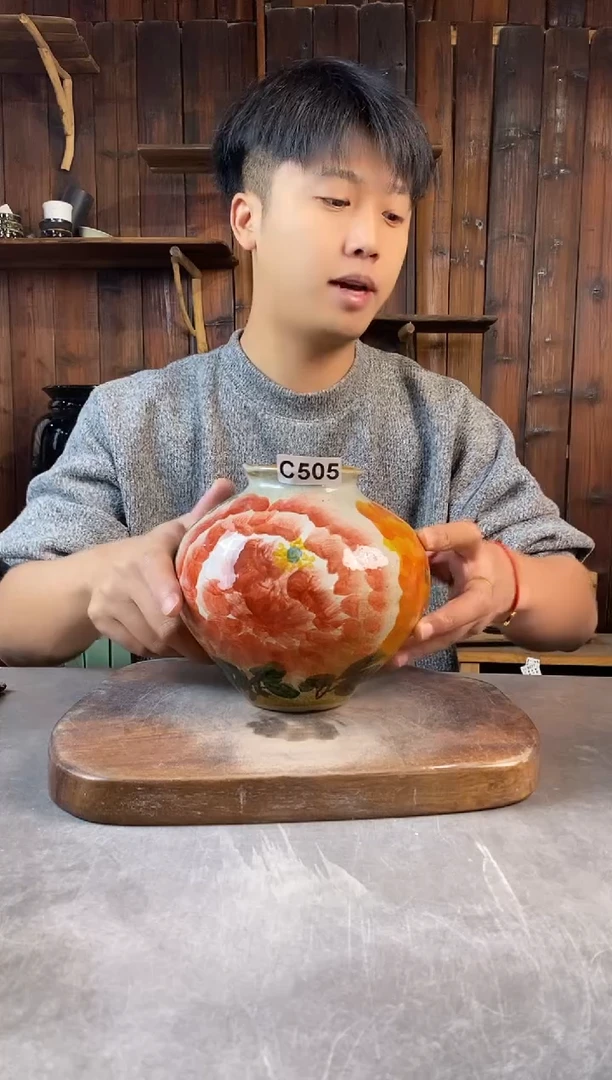 碗505，手工手绘，超值陶瓷！