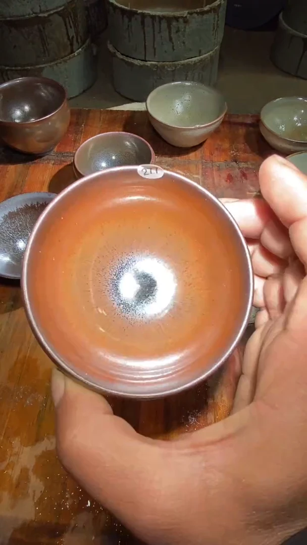 茶盏茶盏禄存建盏主人杯277