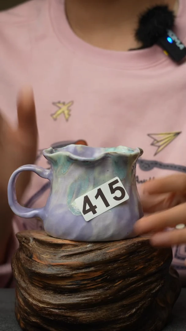 杯子陶415景德镇手创颜色釉杯（食品级）