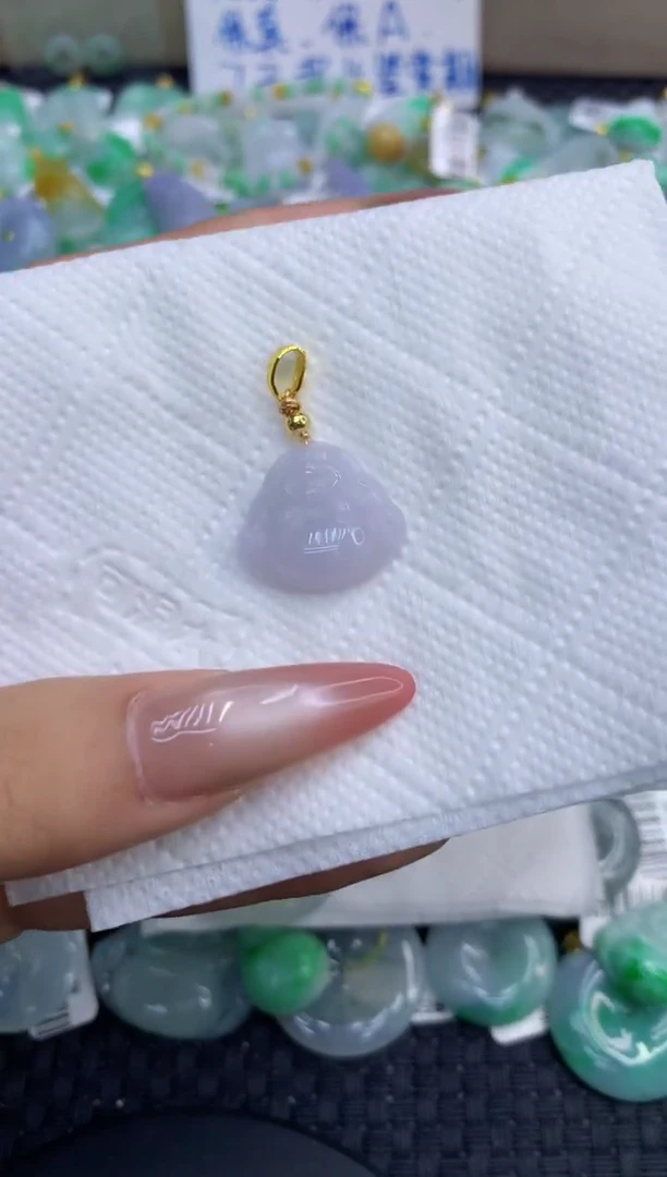 颈饰未镶嵌翡翠天然缅甸A货翡翠