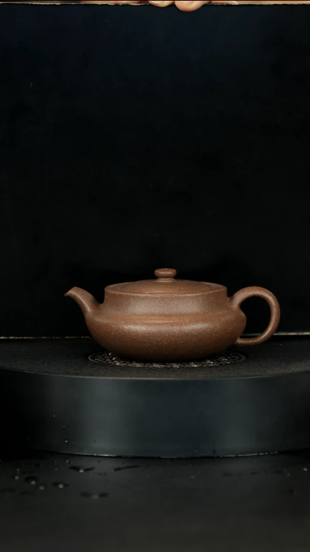 【闪购商品】紫砂茶壶全手工明清老档口手磨桃花磉盘