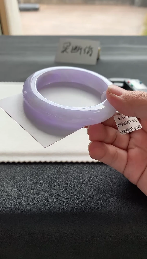 【闪购商品】翡翠手镯未镶嵌56.5正圈Y1316买断