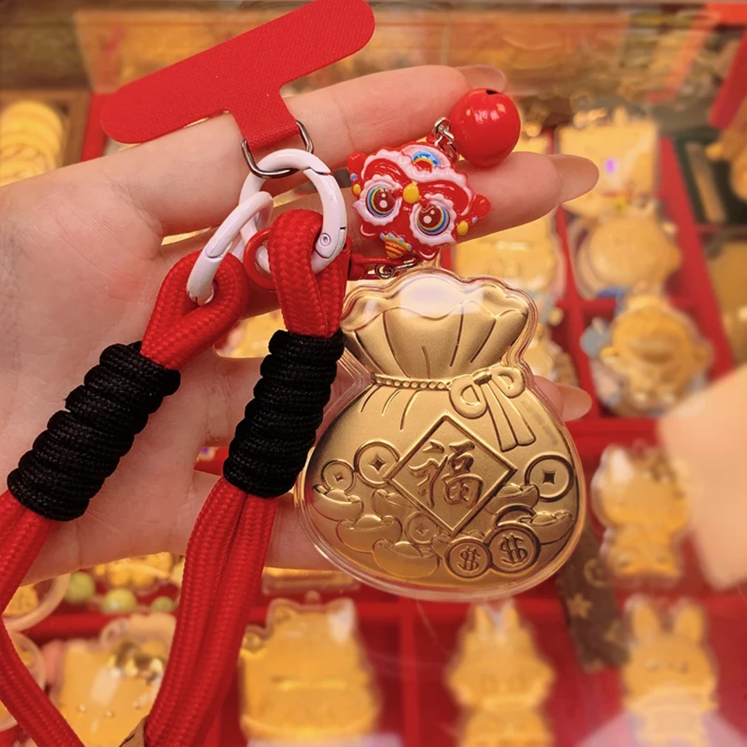 水贝新款福袋挂件 手机包包挂 可爱卡通钥匙扣 老婆生日礼物