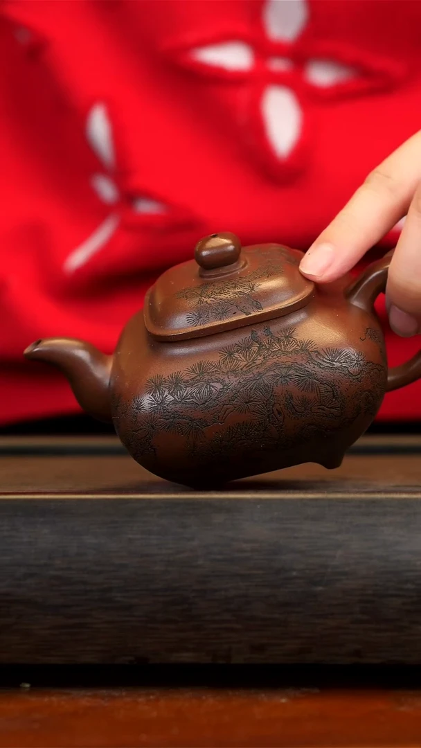 【闪购商品】紫砂茶壶革紫泥传炉壶 杨菲