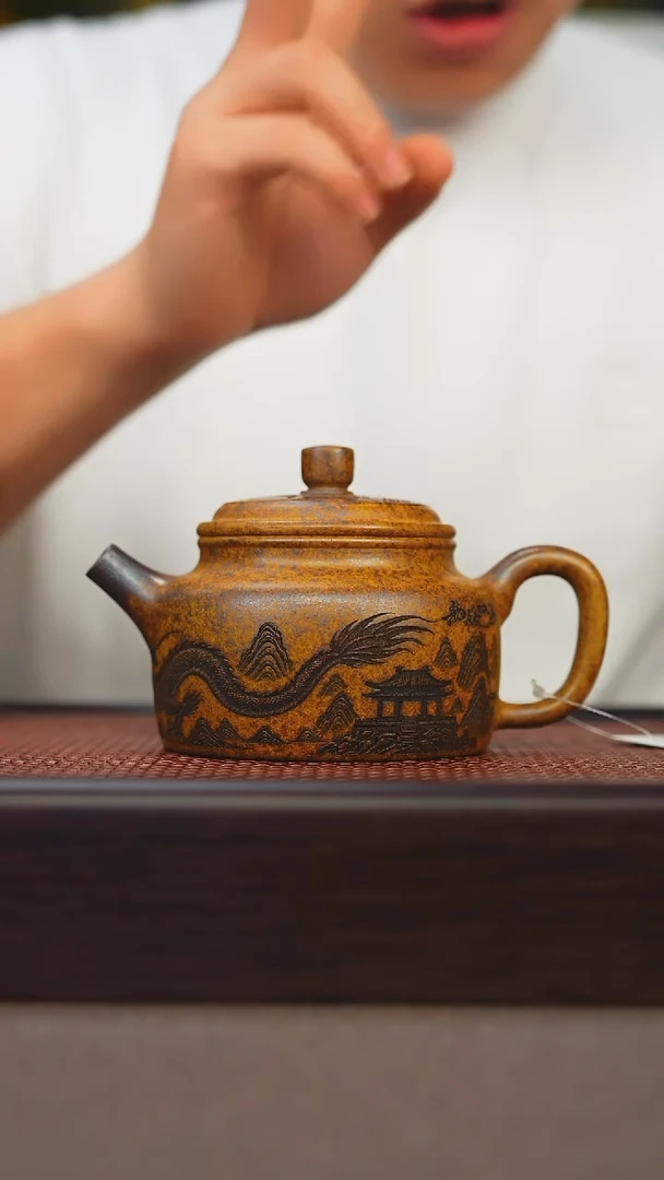 茶壶紫砂原矿紫砂手工茶壶