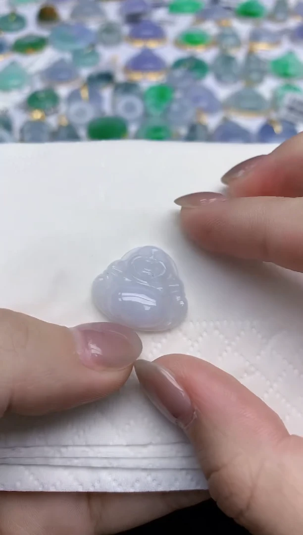 【闪购商品】翡翠颈饰未镶嵌天然翡翠A货