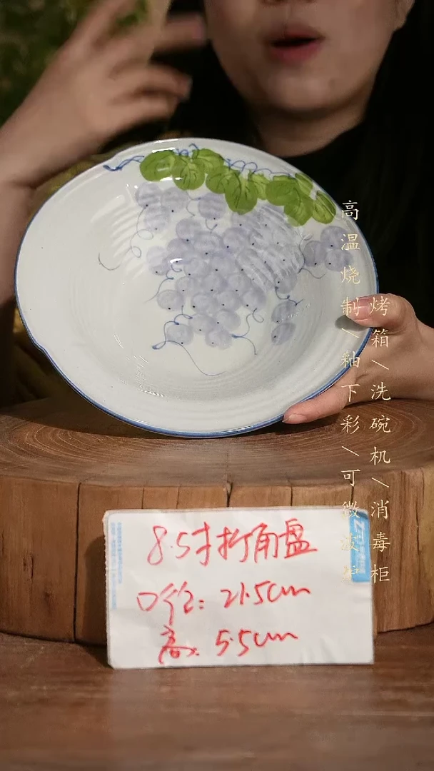 碗瓷景德镇手工手绘高温瓷釉下彩