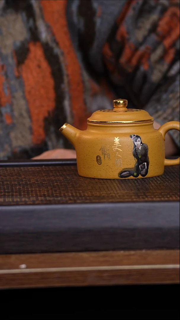茶壶紫砂宜兴手工原矿紫砂壶001
