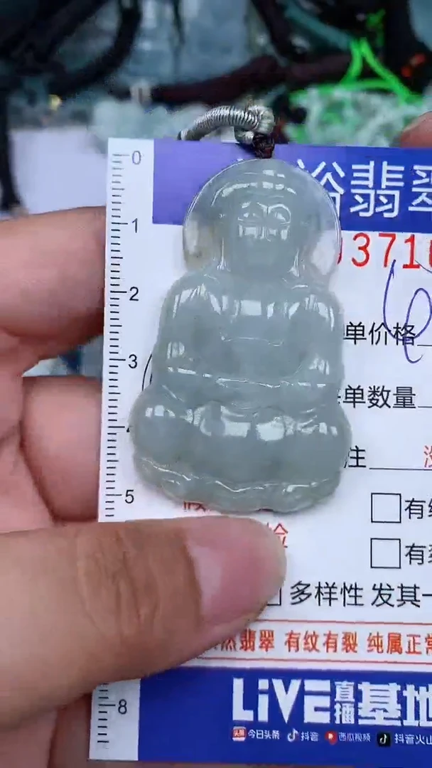 翡翠未镶嵌颈饰...0003716