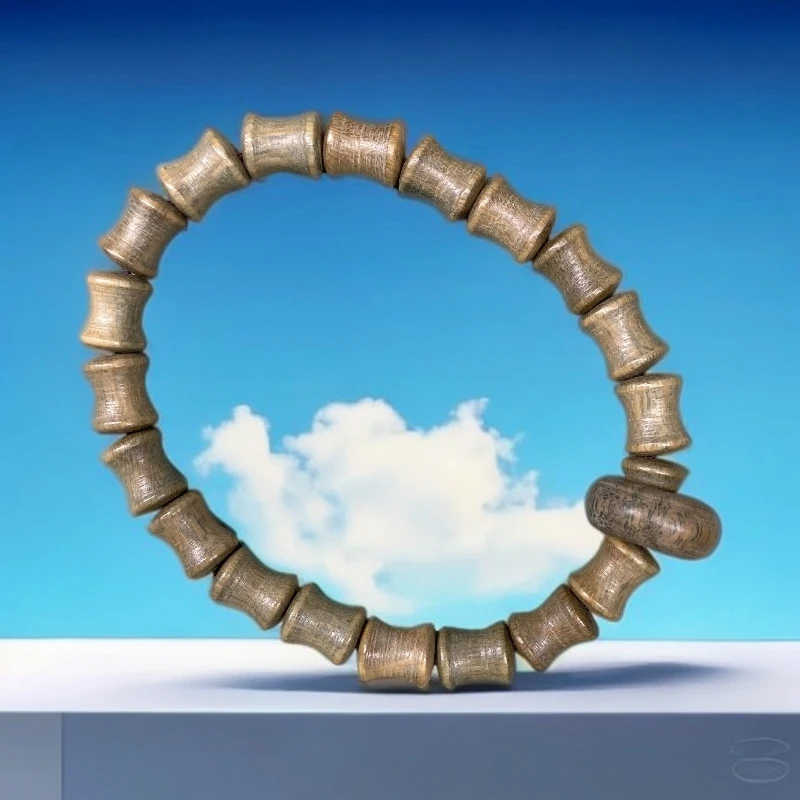 绿檀手串7*9mm - 木作甄选 5015