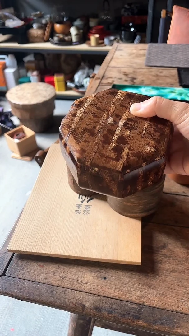 32.樱皮收纳茶仓