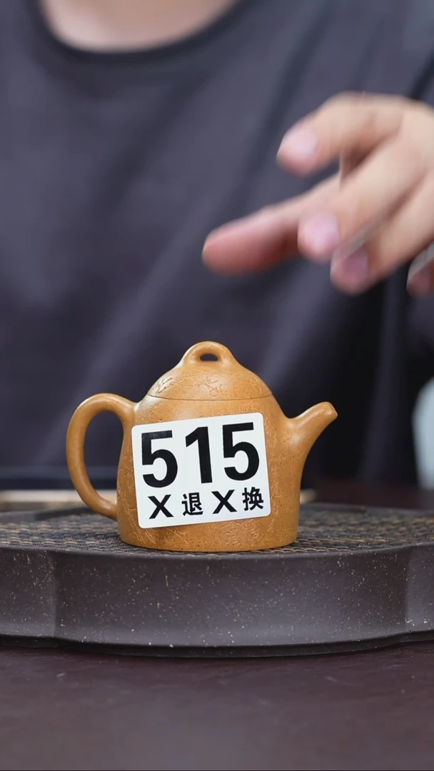 茶壶紫砂515.秦权刻绘梅花