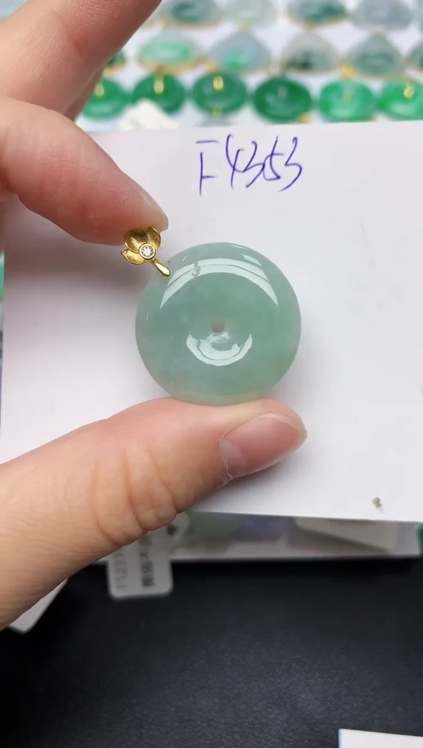 颈饰未镶嵌翡翠天然缅甸A货翡翠百元以上9元证书费自理