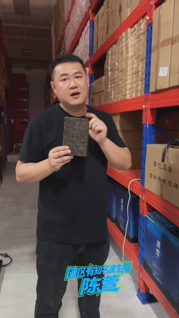 高马二溪 现场放福利 3-6-2 1824表妹茯砖茶 350克