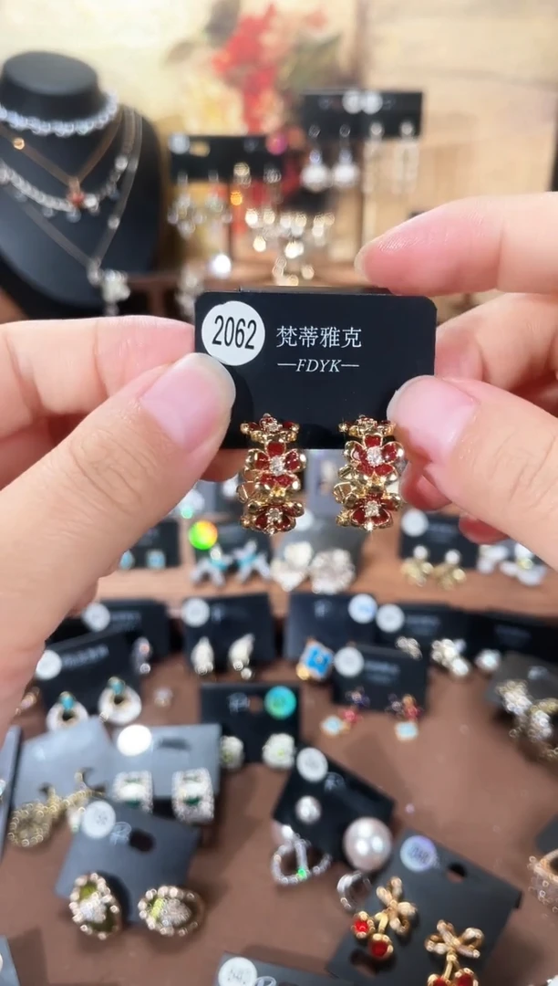 合金925银锆石梵2062