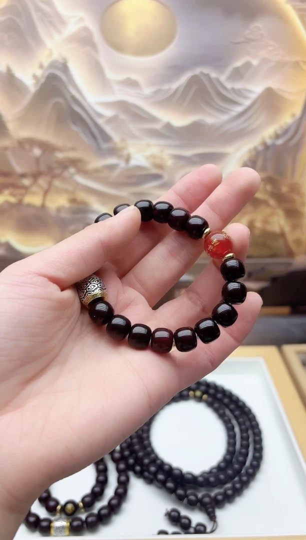 手串菩提根/象牙果单圈菩提马年生肖