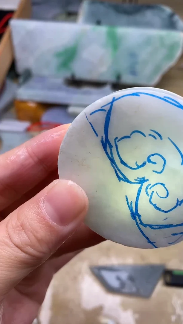 裸石翡翠缅甸翡翠A货501