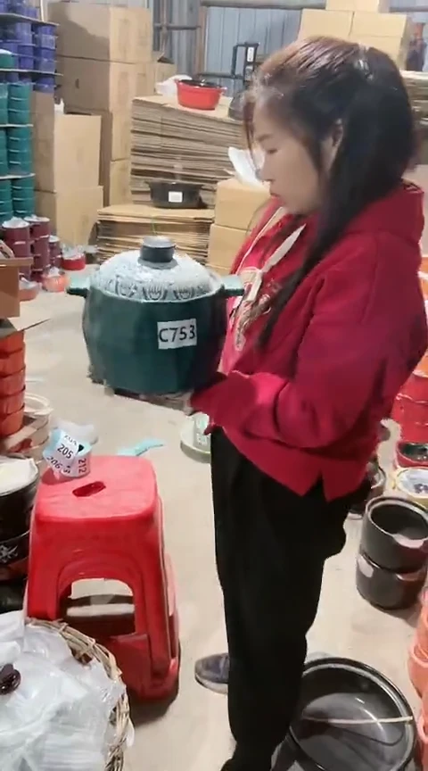 【闪购商品】c753明显瑕疵打磨绿锅