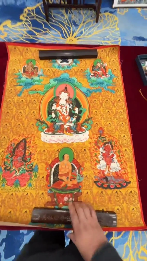 卷轴画唐卡16097
