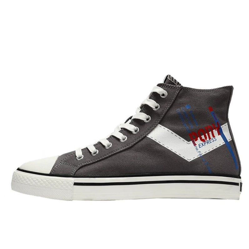 PONY中性高帮休闲高帮休闲帆布鞋印花时尚复古经典22U1SH10 H25IG