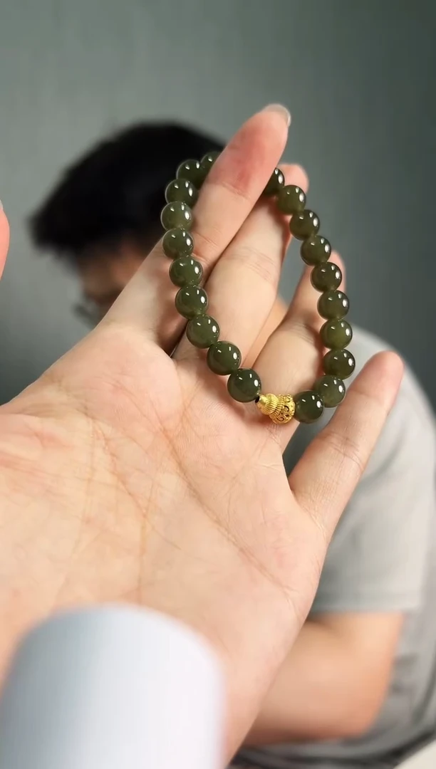 手串未镶嵌和田玉和田单圈葫芦
