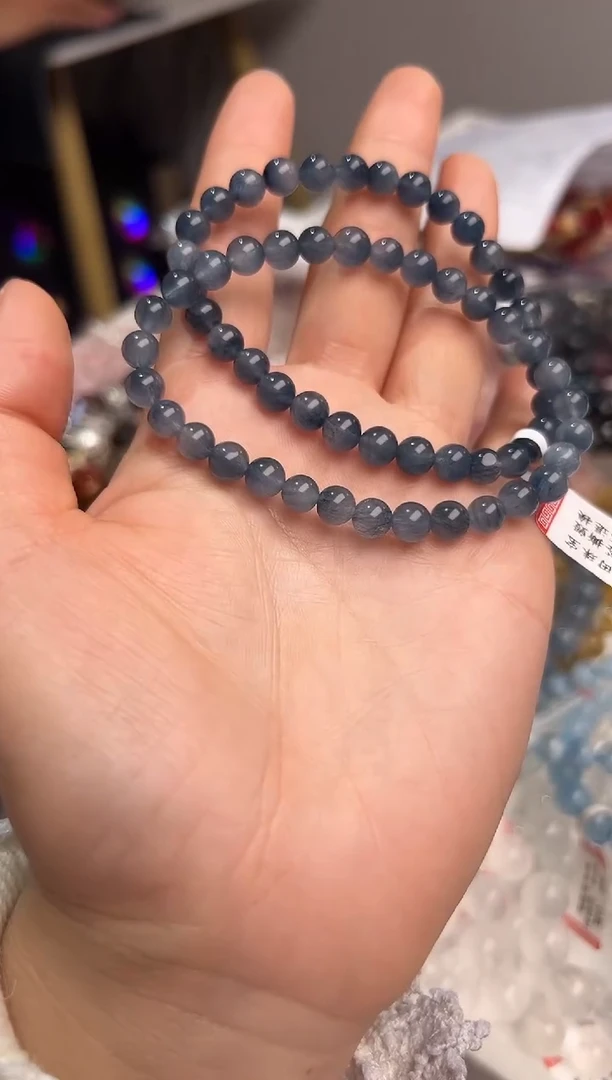 【闪购商品】水晶手链未镶嵌蓝兔毛6m+多样性发一