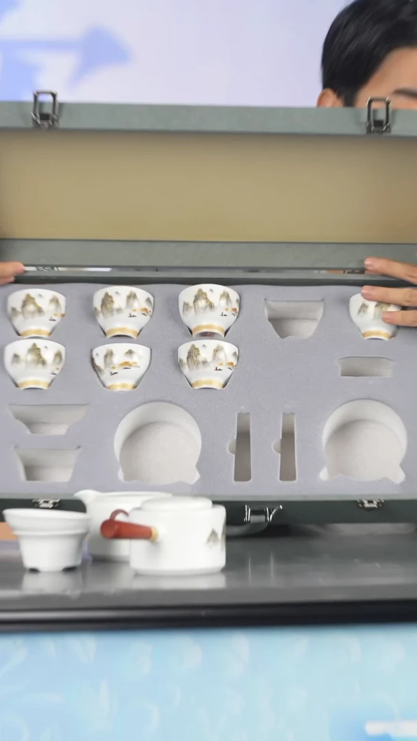 摆件【新华网瓷】景德镇陶瓷摆件017