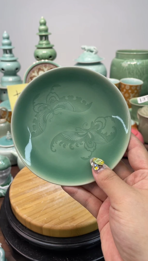 特价福利 微瑕 慧仙青瓷