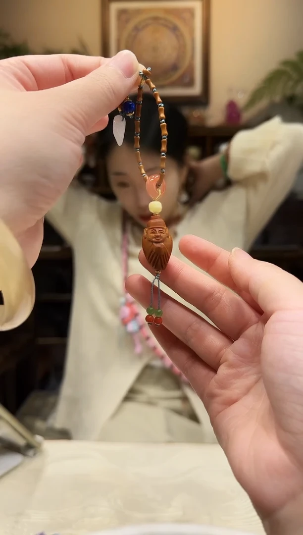 蜜蜡颈饰未镶嵌挂件