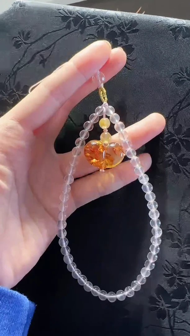 未镶嵌手绳水晶爱心款多样性发货其一