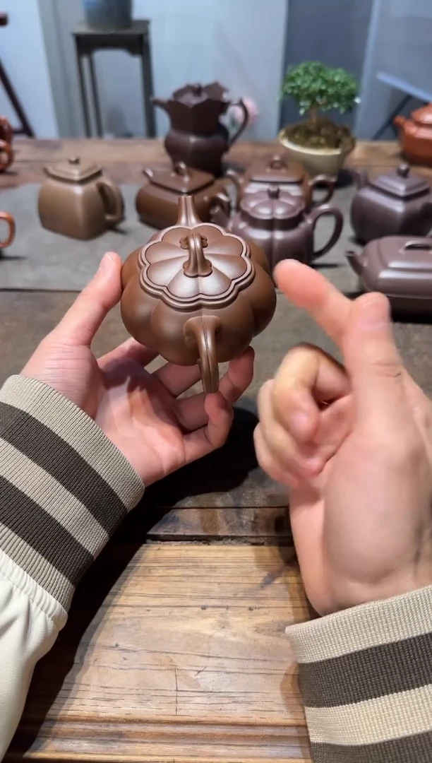 茶壶紫砂金**父繁花 2.0 紫砂壶