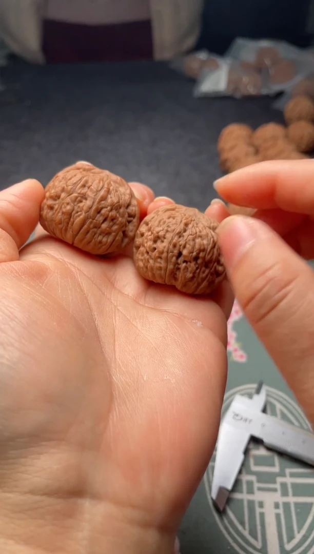 把件文玩核桃w64  平底锅 36尺